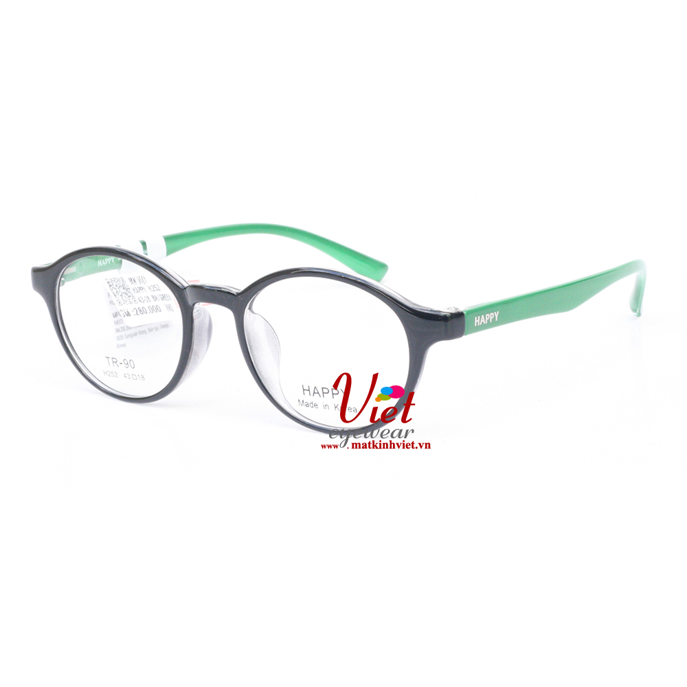 Gọng kính Happy Kid H252 BKGREEN